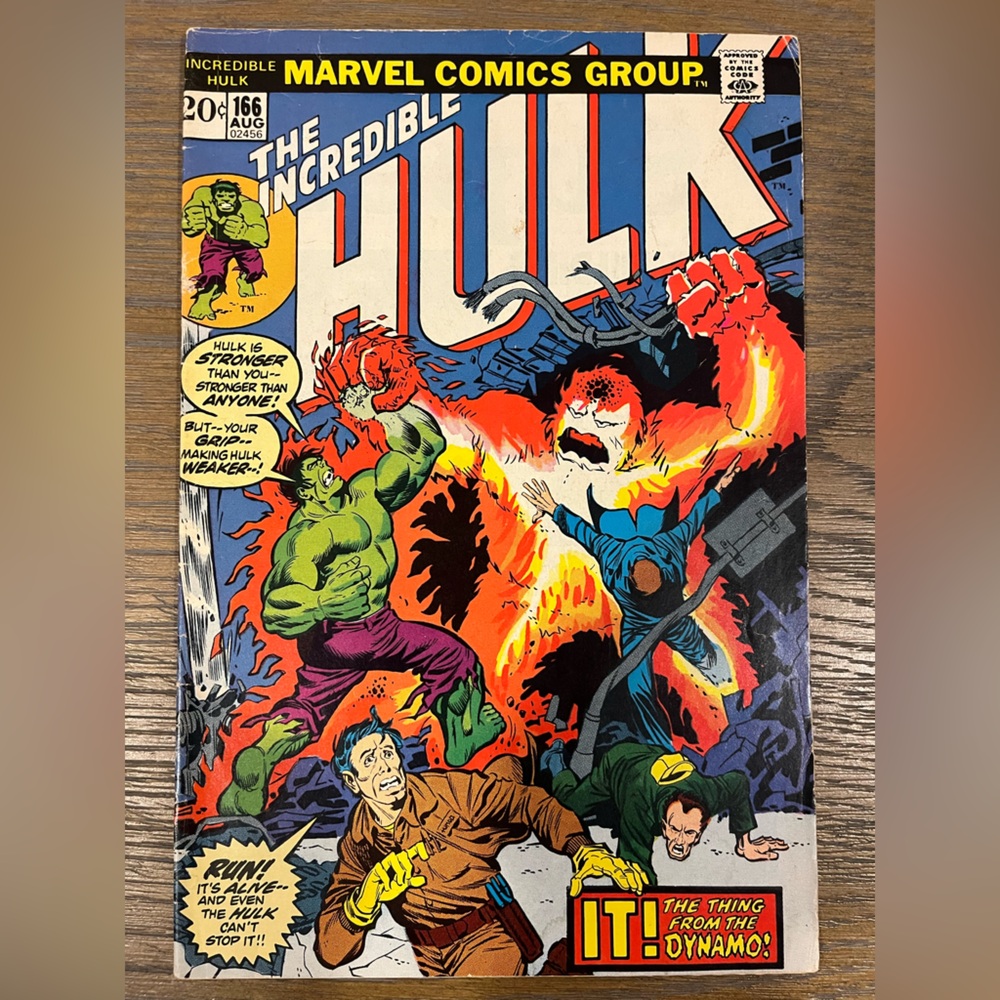 Marvel Comics INCREDIBLE HULK #166